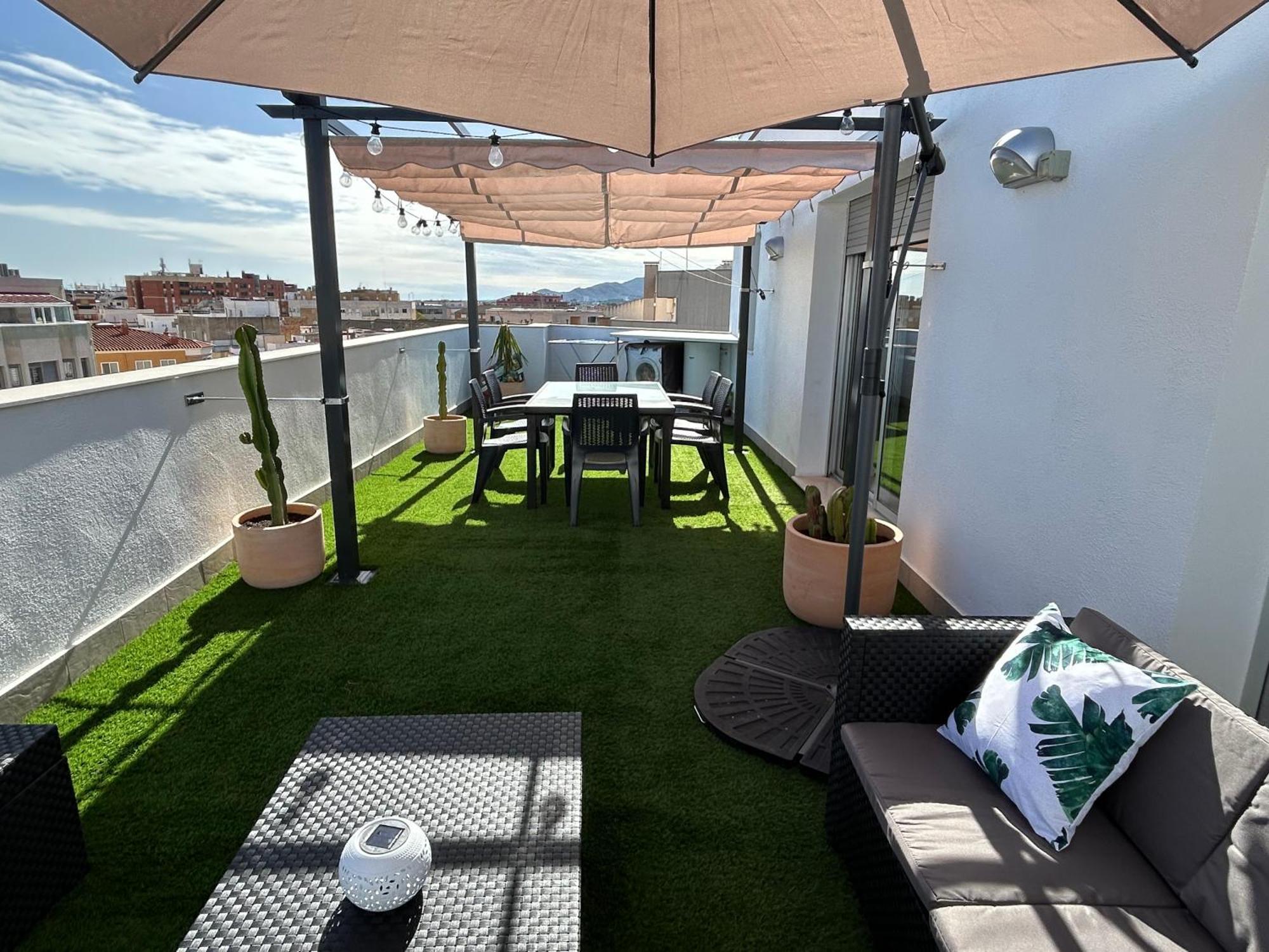 Lo Balconet Del Delta. Atic-Duplex Vacacional. Apartman Amposta Kültér fotó