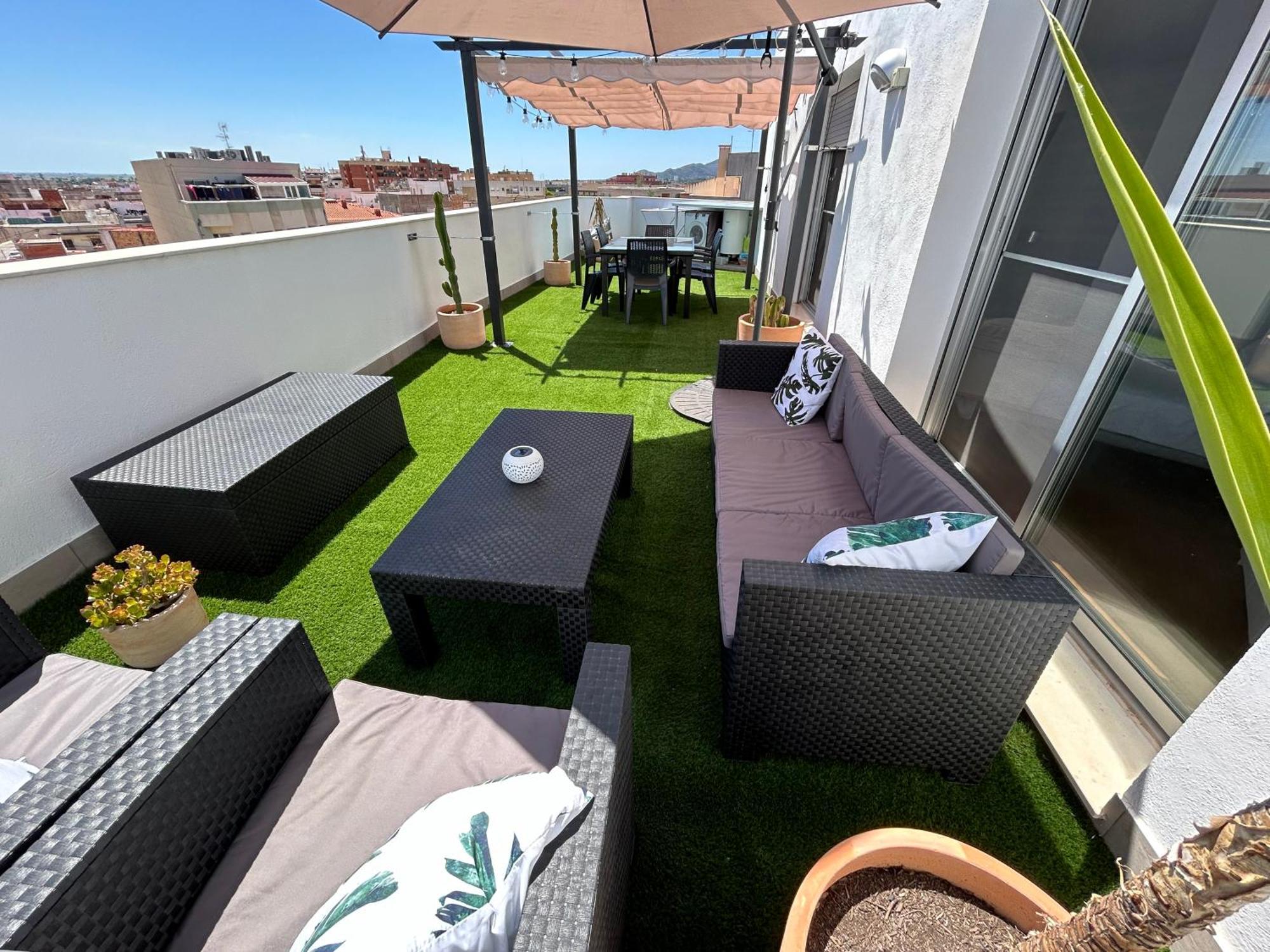 Lo Balconet Del Delta. Atic-Duplex Vacacional. Apartman Amposta Kültér fotó