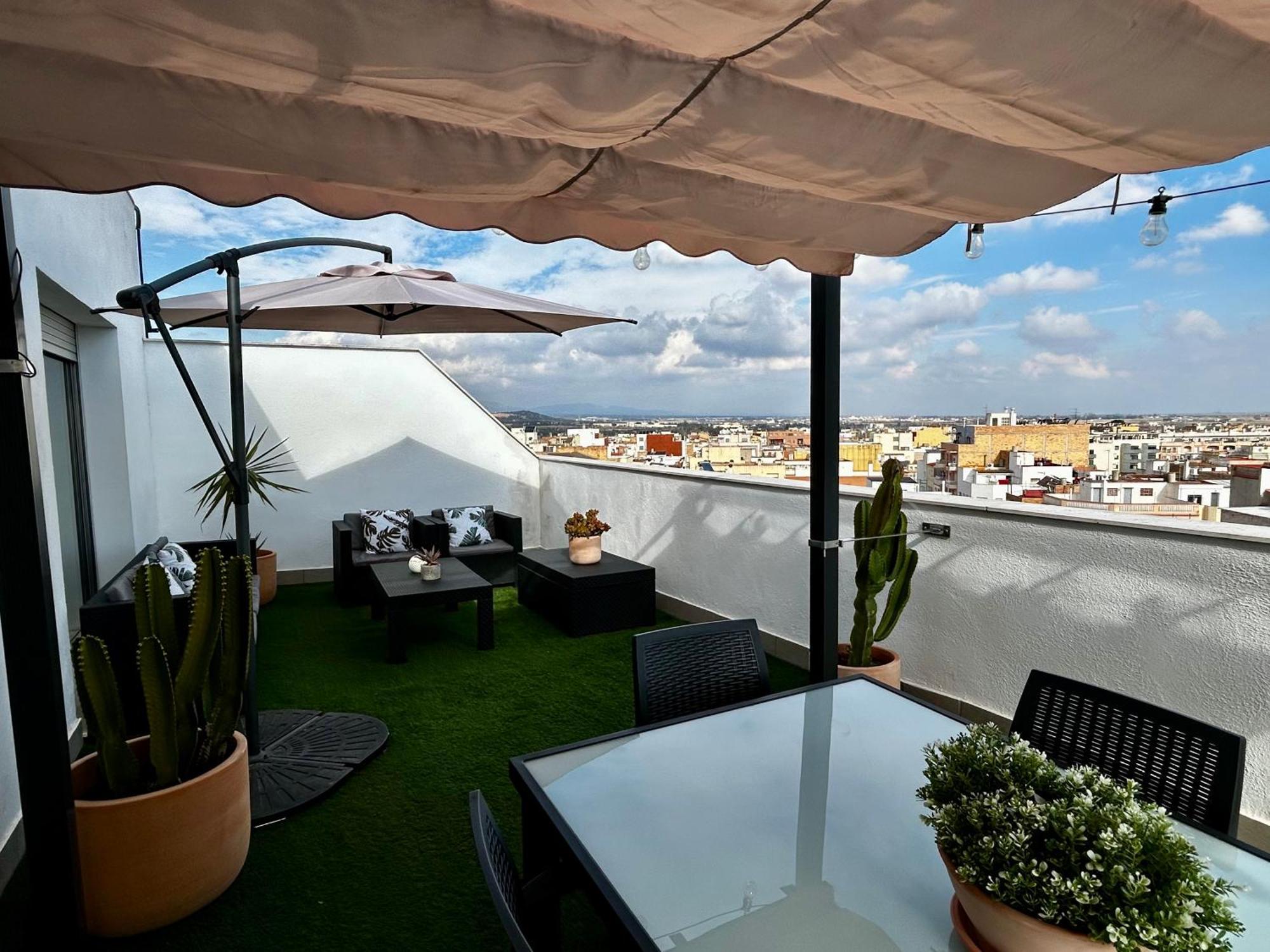Lo Balconet Del Delta. Atic-Duplex Vacacional. Apartman Amposta Kültér fotó
