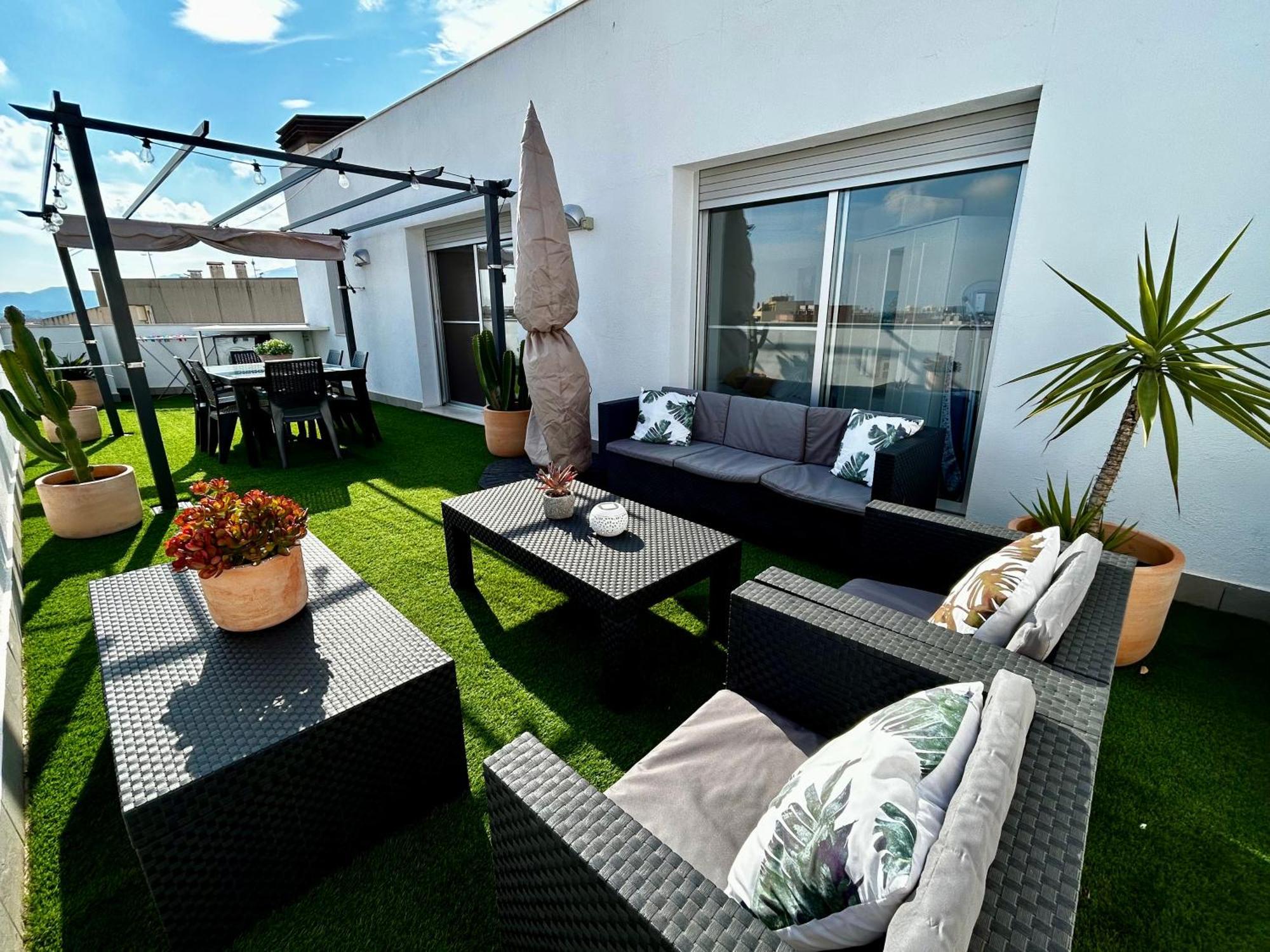 Lo Balconet Del Delta. Atic-Duplex Vacacional. Apartman Amposta Kültér fotó
