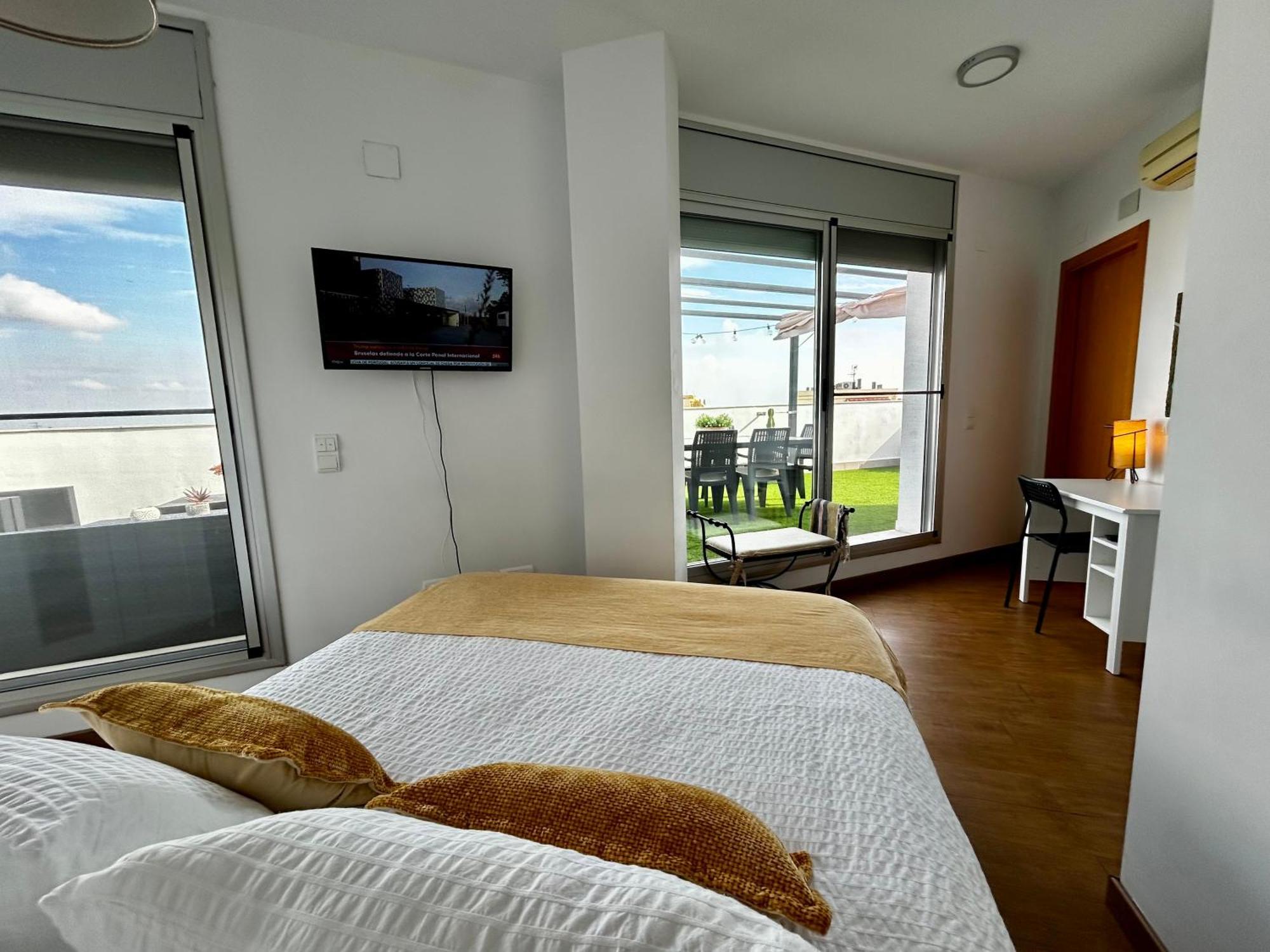 Lo Balconet Del Delta. Atic-Duplex Vacacional. Apartman Amposta Kültér fotó