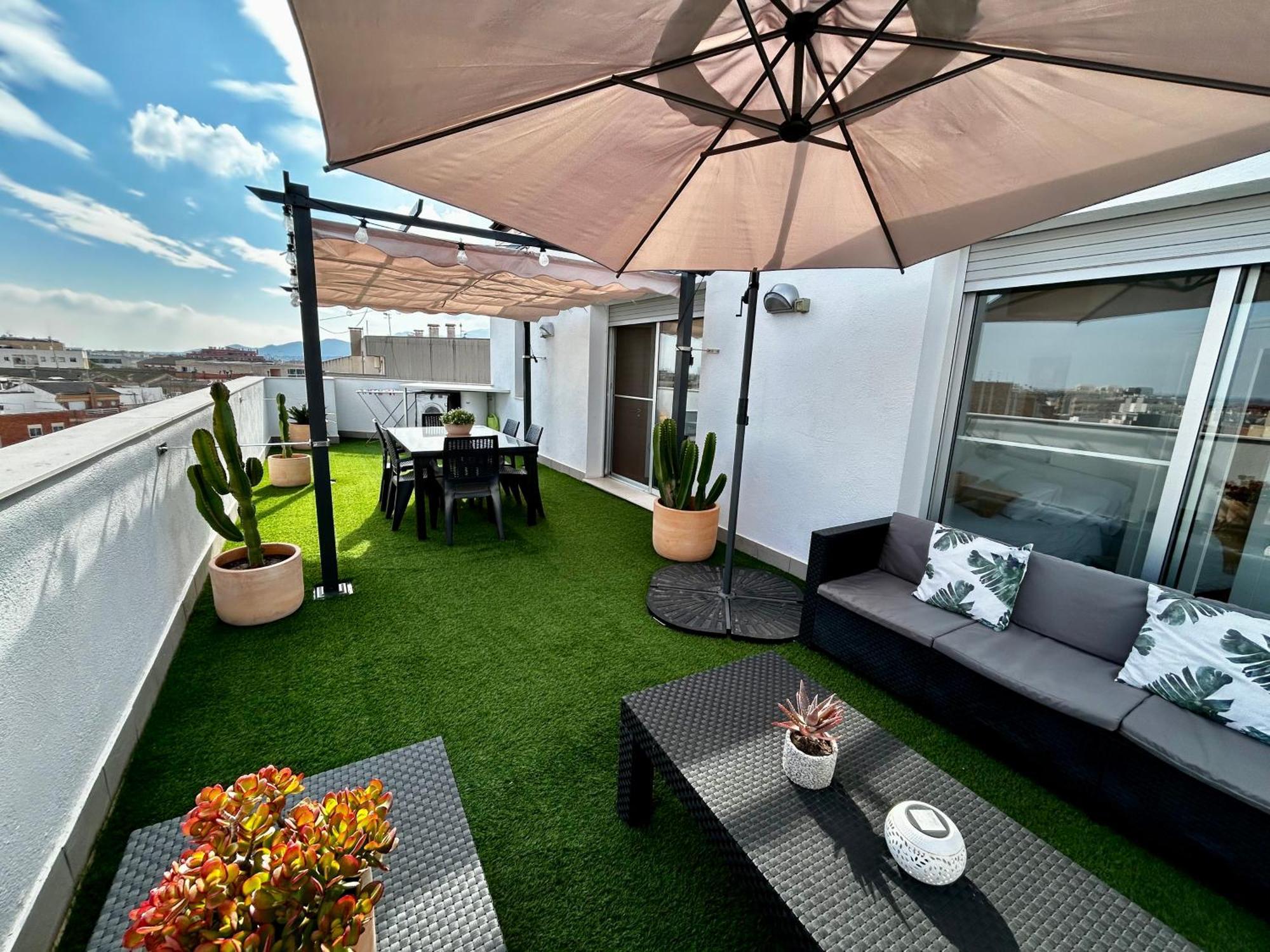 Lo Balconet Del Delta. Atic-Duplex Vacacional. Apartman Amposta Kültér fotó