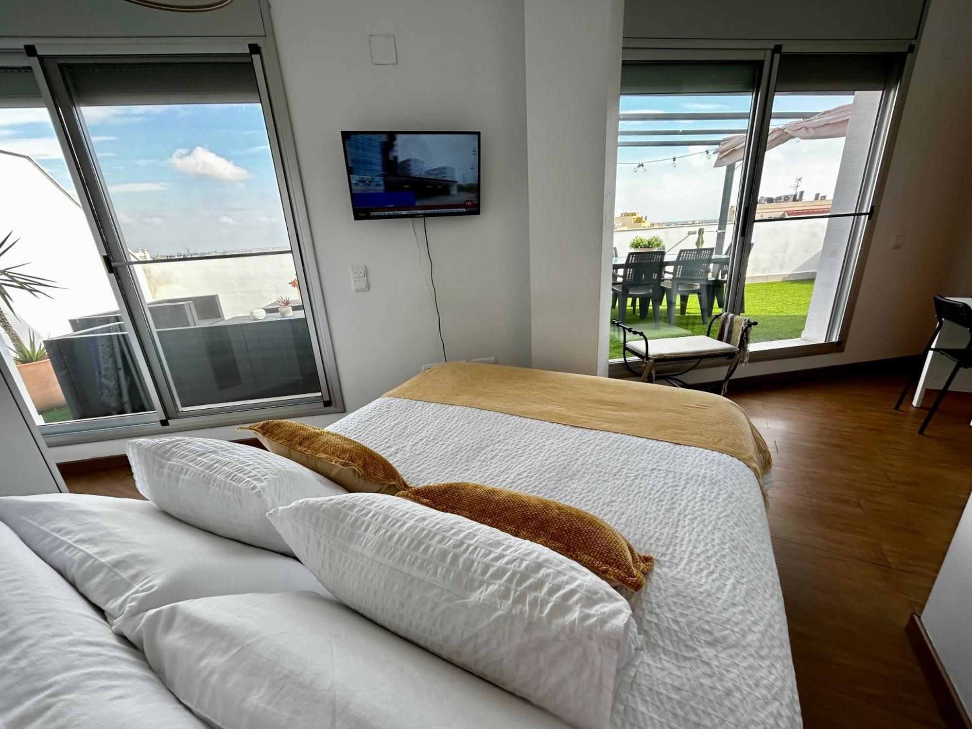 Lo Balconet Del Delta. Atic-Duplex Vacacional. Apartman Amposta Kültér fotó